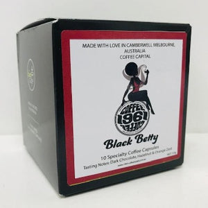 Black Betty Coffee Capsule -10 units